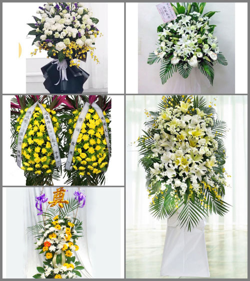 福建宁德古田县卓洋乡洋塔村白事花篮预定